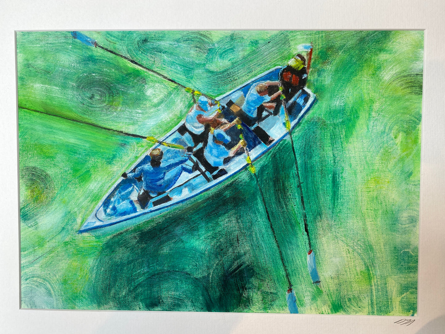 They Went To Sea-Orig Oil