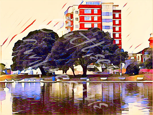 Canoe Lake -Relections
