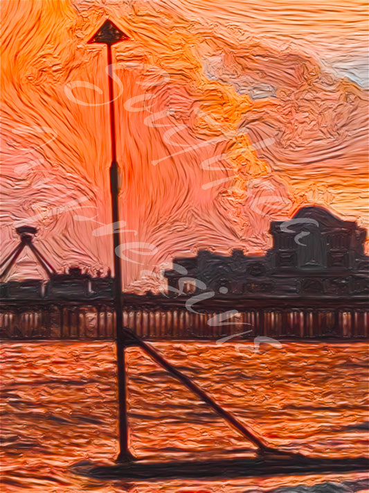 Red Fiery Sky