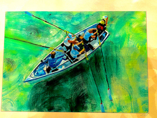 They Went To Sea-Orig Oil
