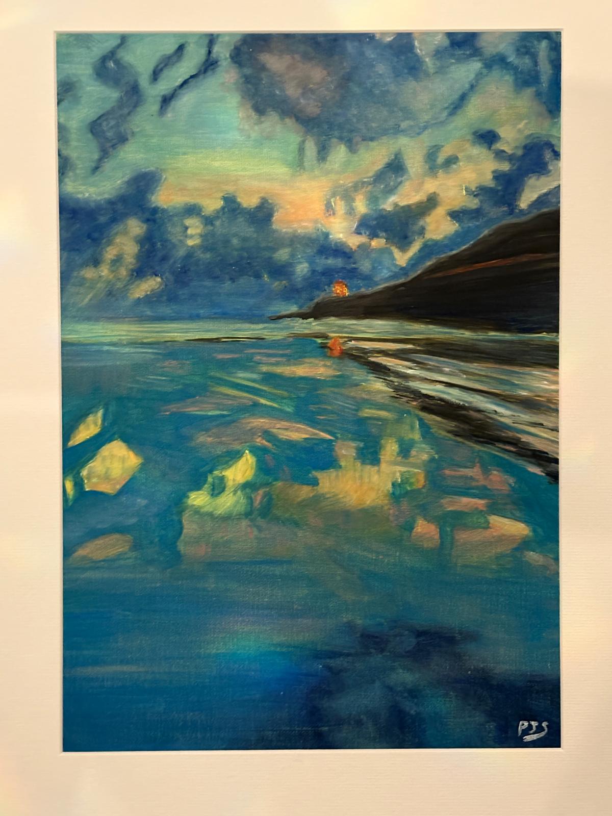 Last Reflection -Orig Oil A3
