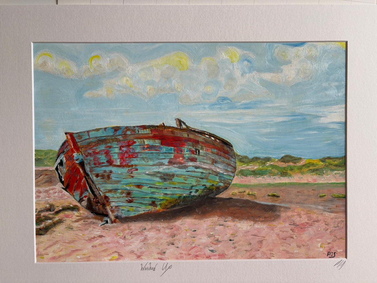 Orig Oil ..Washed UP
